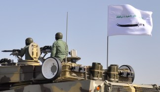 zulfiqar-flag-on-tank